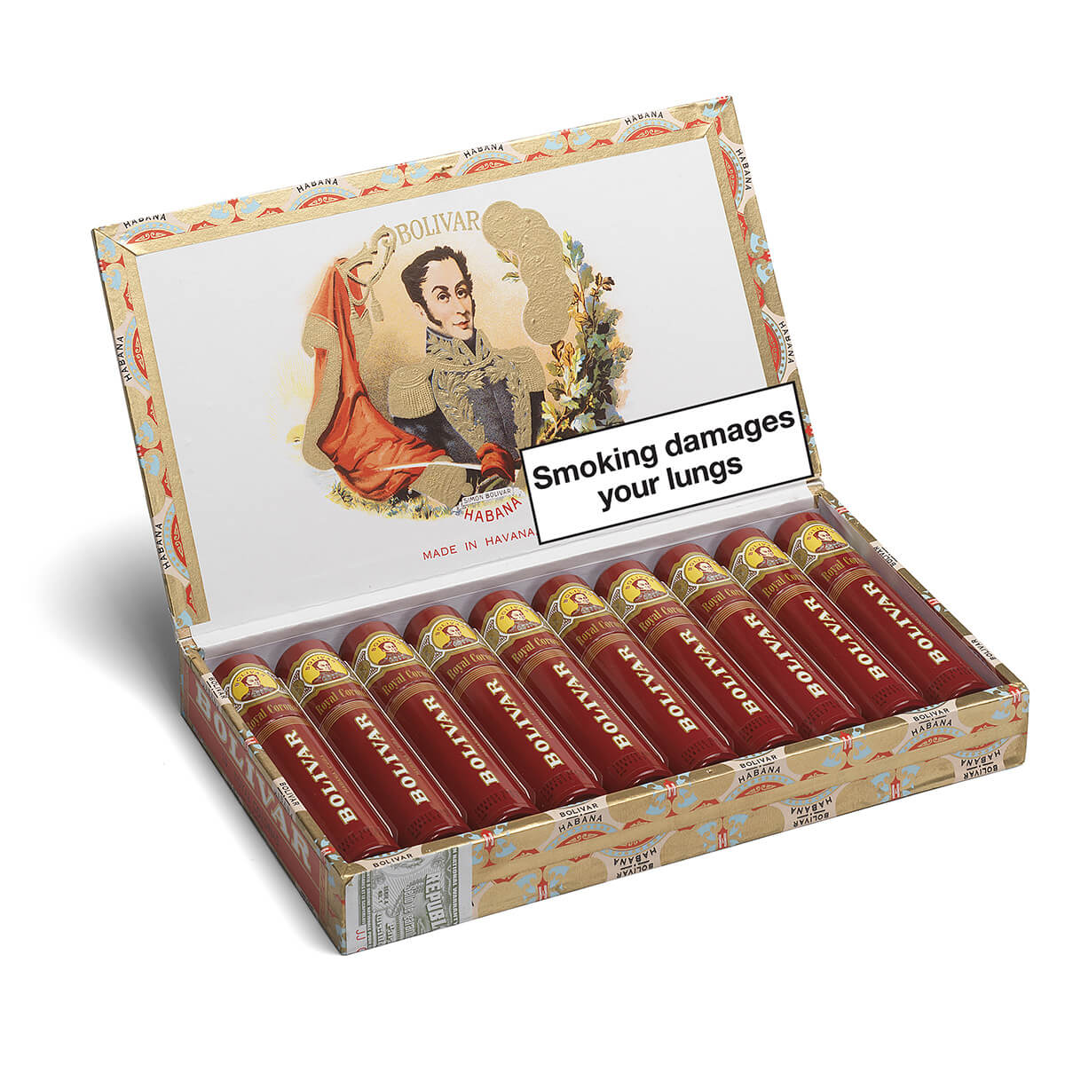 Bolivar Royal Coronas Tubed 10 TPD2