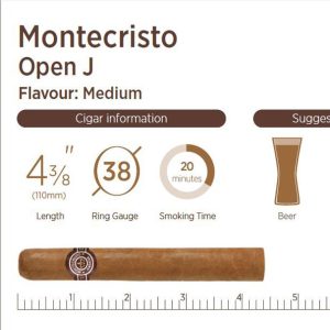 H&F Details Montecristo Open J