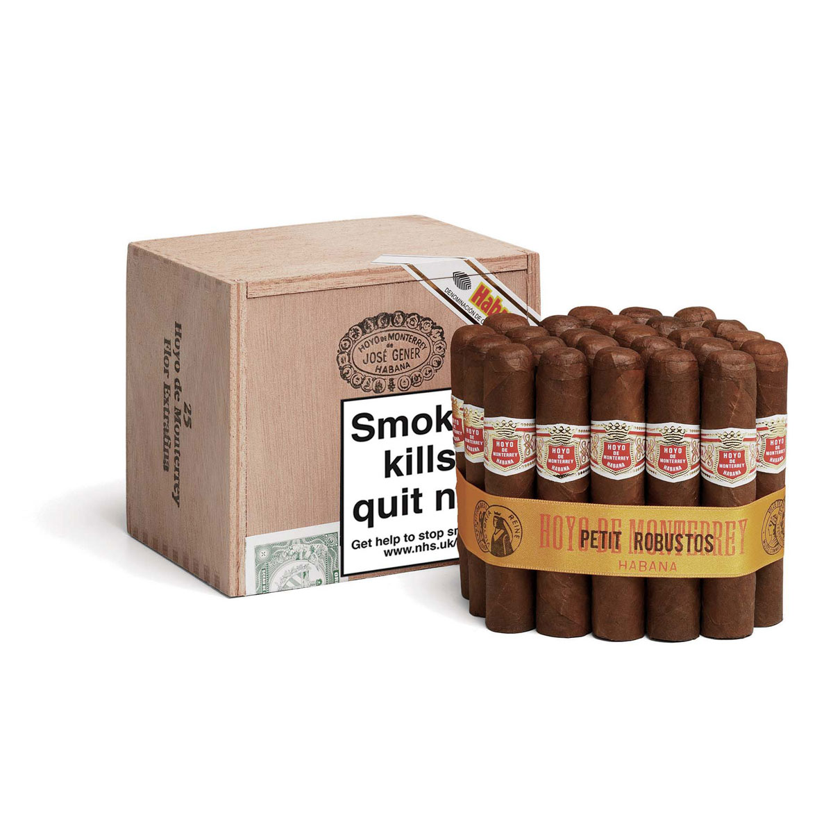 Hoyo de Monterrey Petit Robusto box of 25